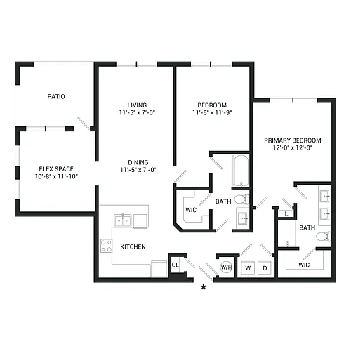 Floor plan Amethyst