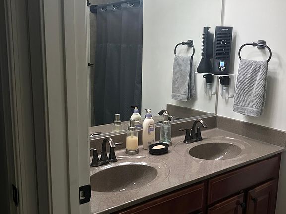 Master Bathroom with Double Sinks