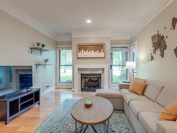 Living Room with Gas Fireplace