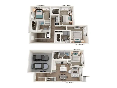 Floor plan TH-3
