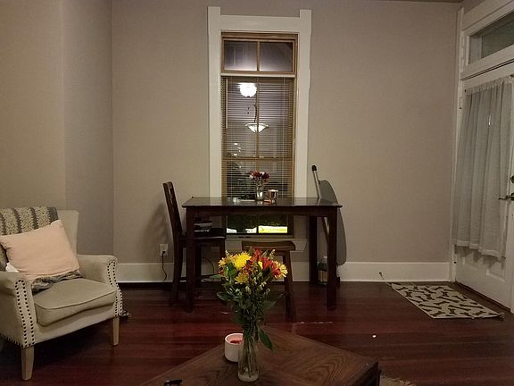 Front entrance shows new victorian style windows that provide a lot of light.