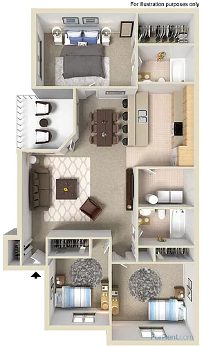 Floor plan Calabria