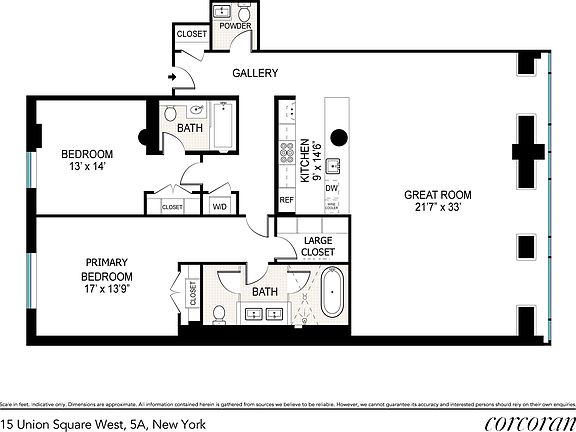 2nd image of 15 Union Sq W APT 5A