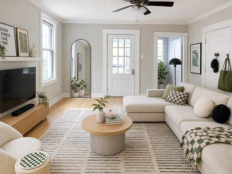Hardwood 2-Bedroom (Staged)