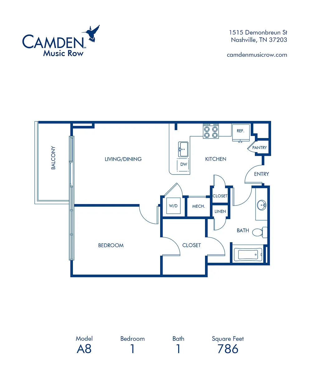 Floor plan A8