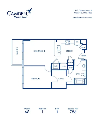 Floor plan A8