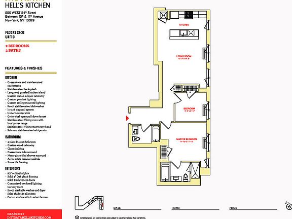 2nd image of 554 W 54th St #25D