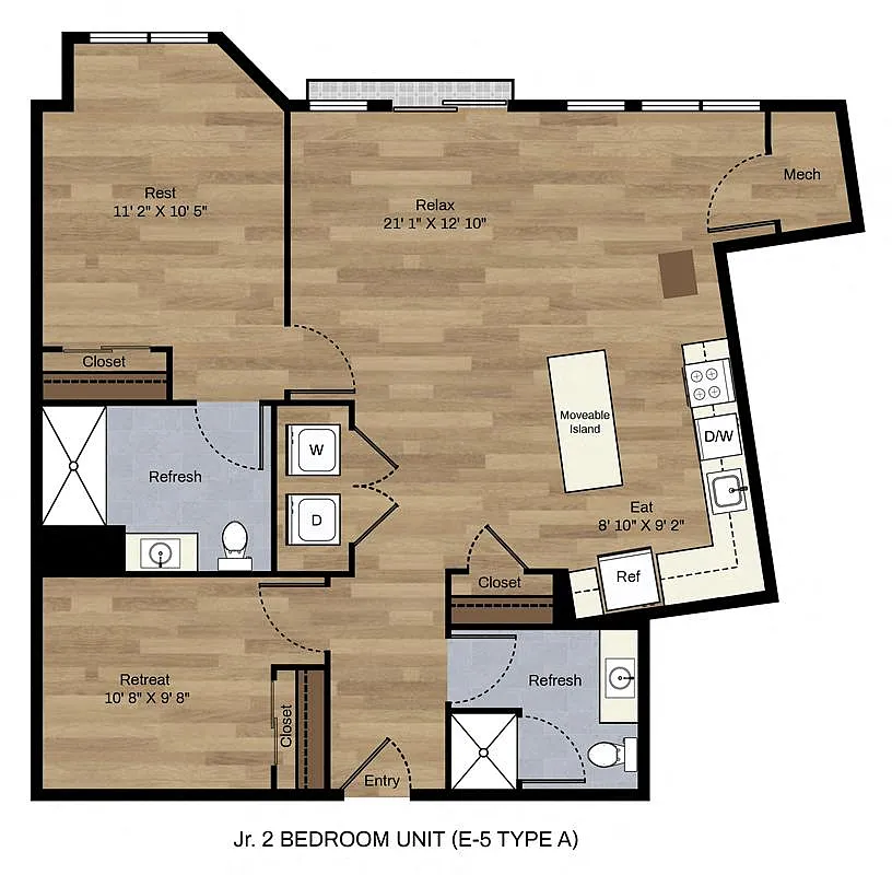 Floor plan E-5