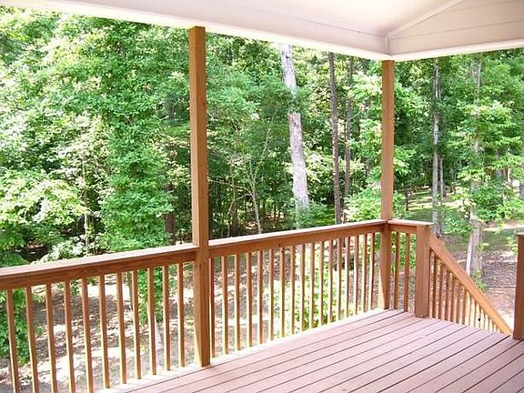 Covered back deck 