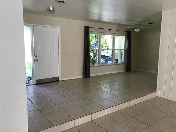 Entryway and dining room