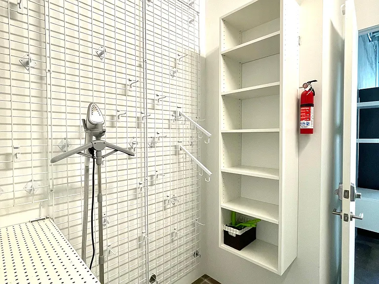 More storage in the walk in closet