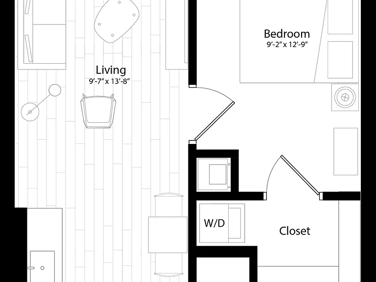 A2 floor plan Addison