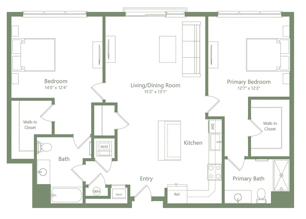 Floor plan B92