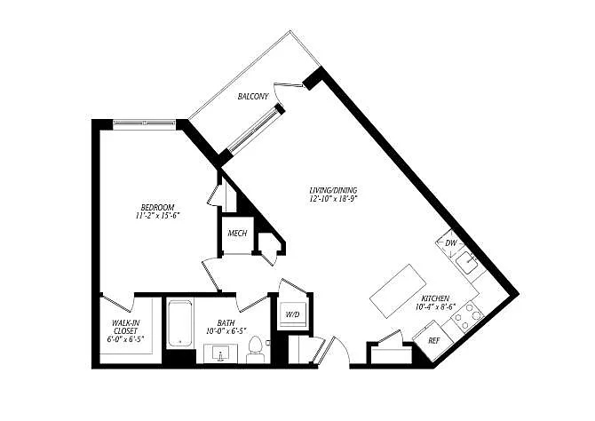 Floor plan A01B