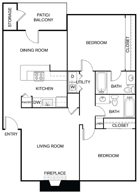 Floor plan B2