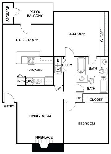 Floor plan B2