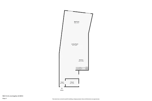 Floor plan Loft 207