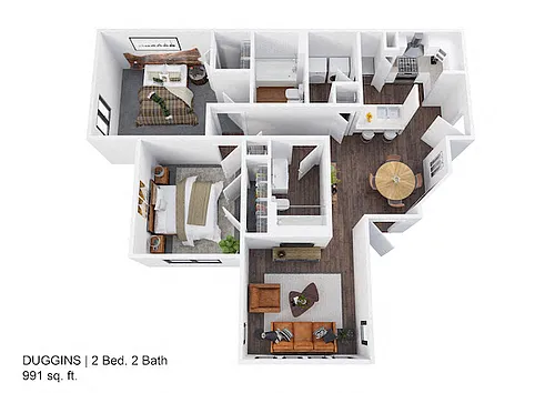 Floor plan The Duggins