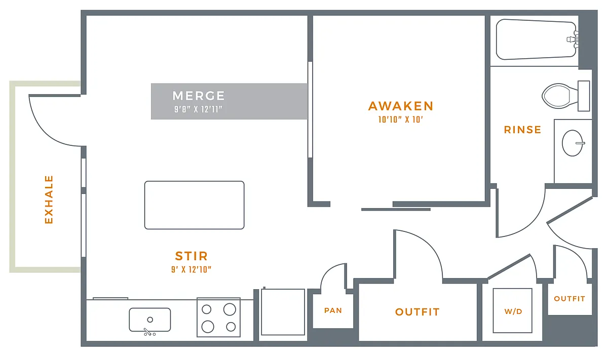 Floor plan E1