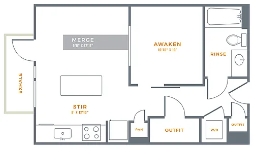 Floor plan E1