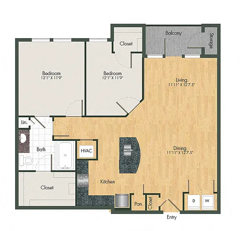 Floor plan B1