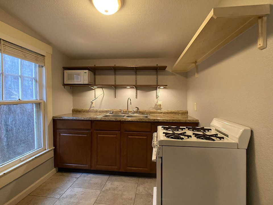 Kitchen with room for 2-top table next to window