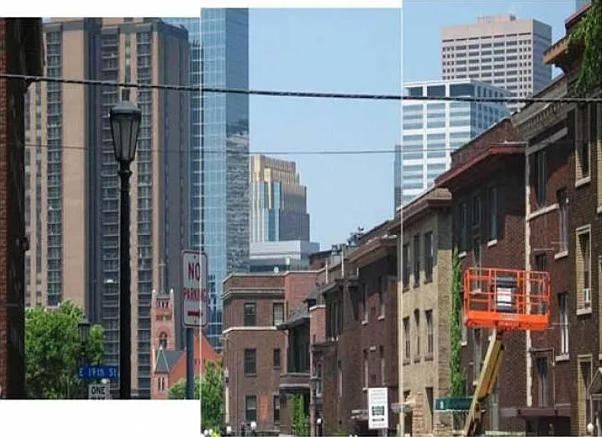 Street leading downtown
