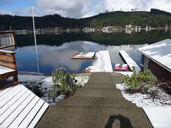 View of Docks from Deck