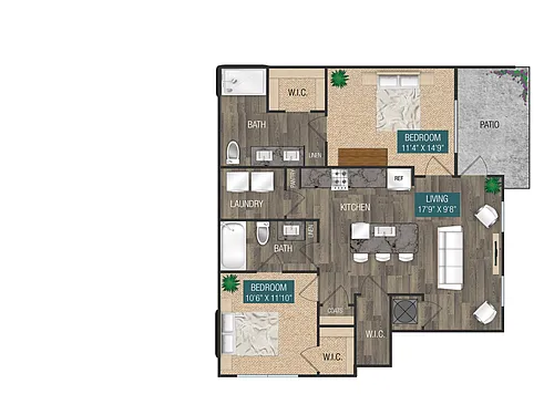 Floor plan B1