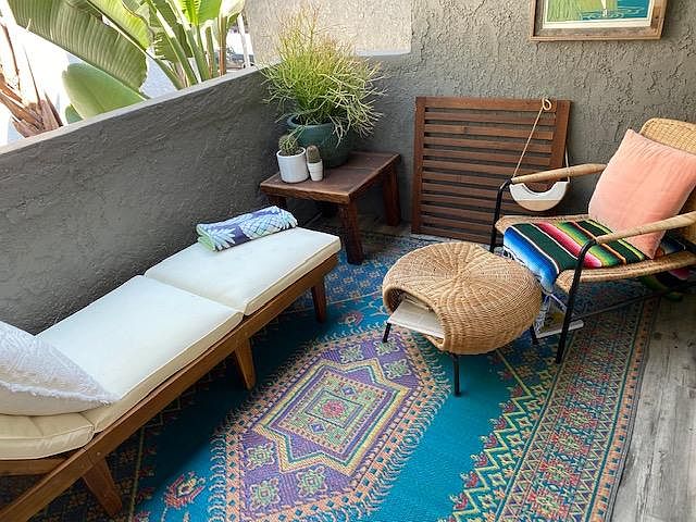 Private balcony off main bedroom