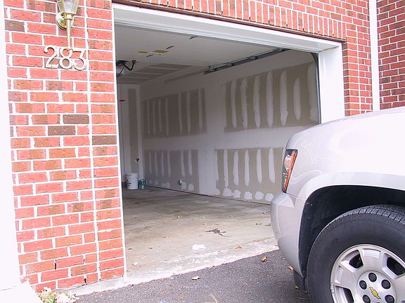 1 car attached garage