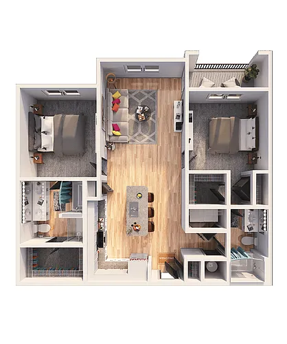 Floor plan Ginger