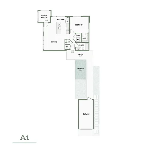 Floor plan A1