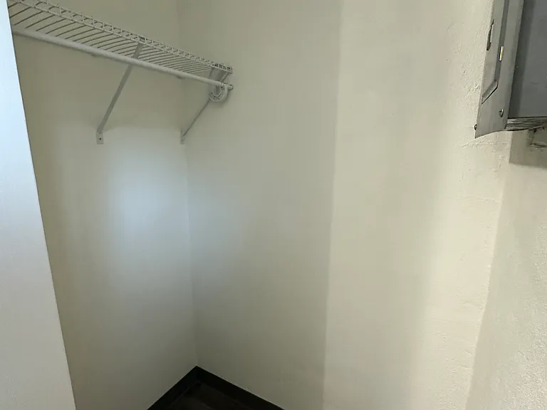 Basement apartment bedroom 2 second closet space
