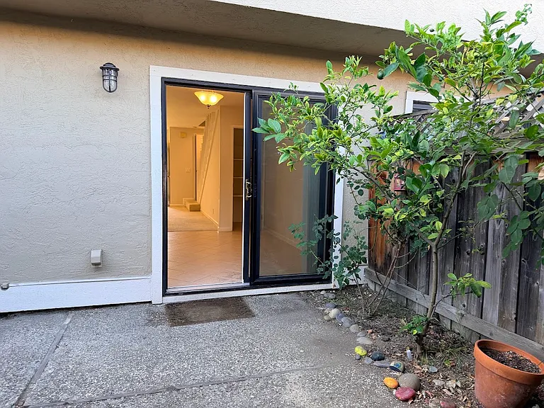 Back yard space