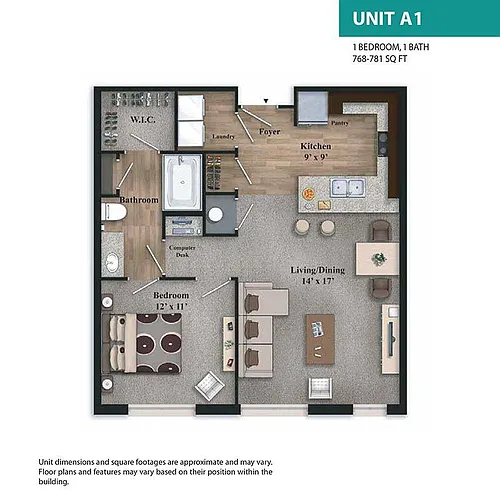 Floor plan A1