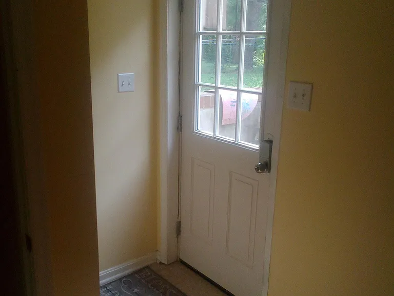 Lower floor back door