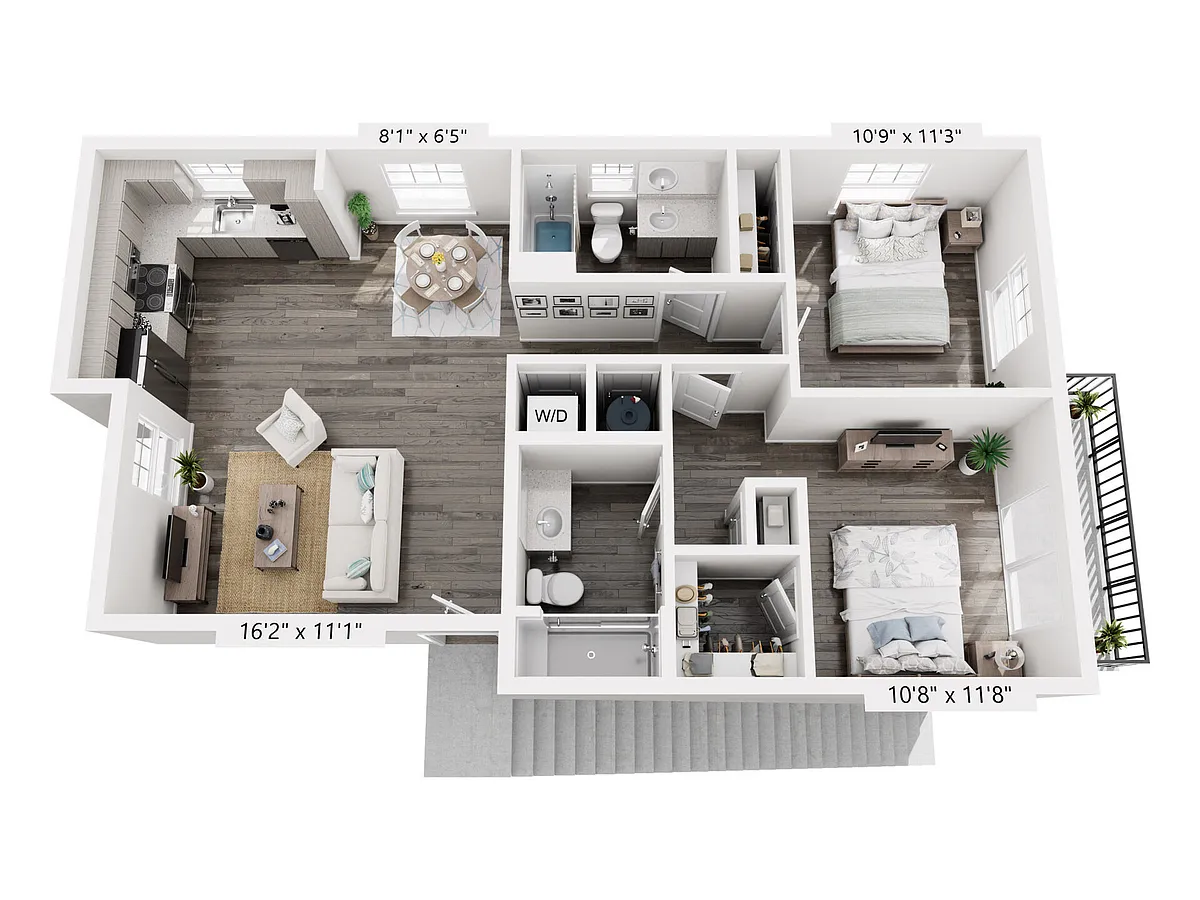 Floor plan B2