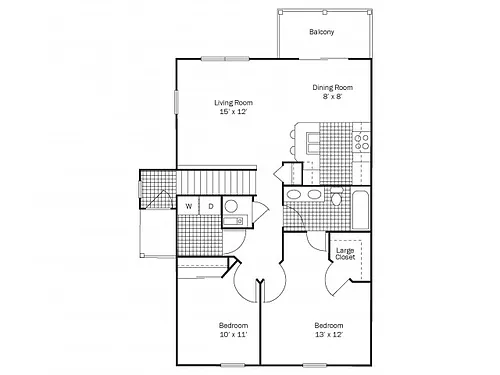 Floor plan Watercrest (Up)