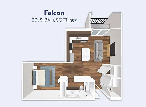 Floor plan Falcon