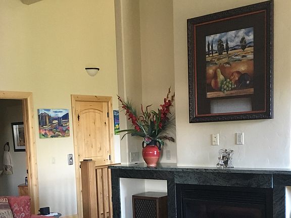 Fireplace in living room