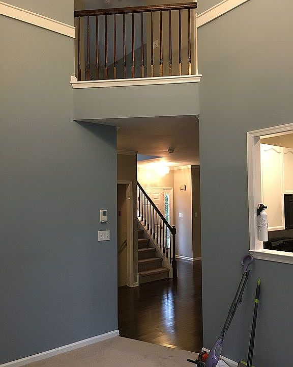 Open, airy family room