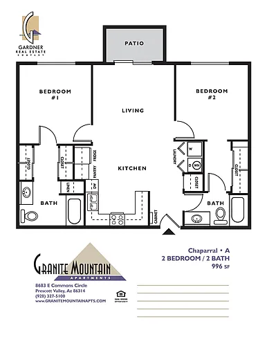Floor plan Chaparral