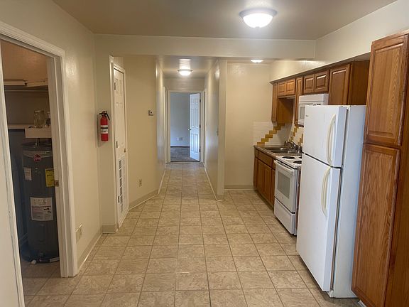 Kitchen and hall to bedrooms