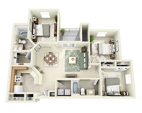 Floor plan Churchill