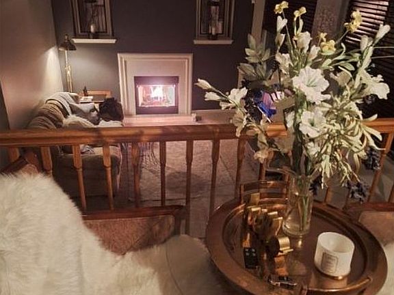 Family Room at Night