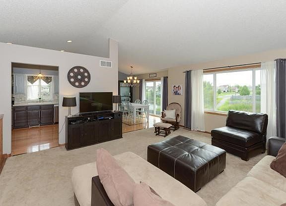 The vaulted ceilings add character and provide a spacious open floorplan.