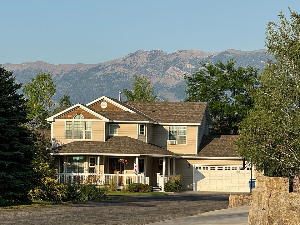 front of house, mountain view