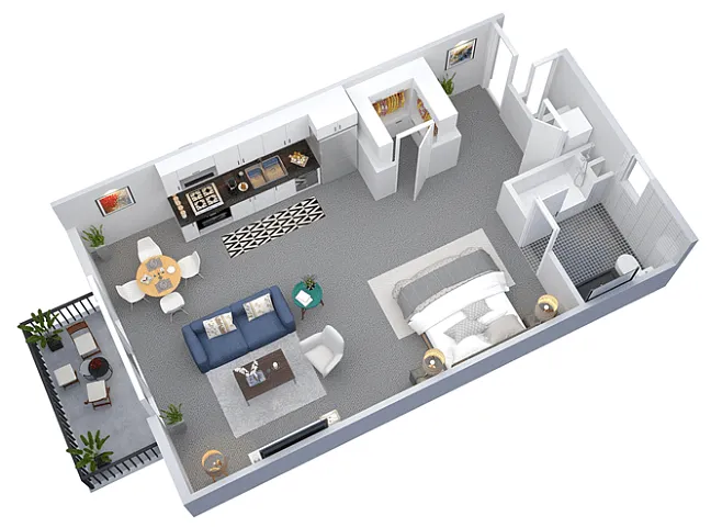 Floor plan The Mayan