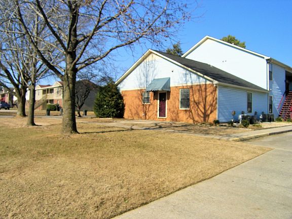 Side entrance from parking lot